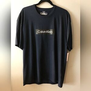 Calvin Klein Mens Black T-shirt Large